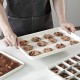 Premium Rectangular Carbon Steel Baking Pan - Thickened Cookie Cake Mold