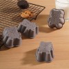 Food-grade Silicone Bear-shaped Baking Mold Muffin Cup non-stick Mold