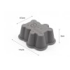 Food-grade Silicone Bear-shaped Baking Mold Muffin Cup non-stick Mold