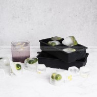 Square Grid Silicone Ice Cube Mold – 8 Compartments Square Grid Silicone Ice Cube Mold – 8 Compartments