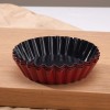 Small Egg Tart Mold Fruit Pie Plate Cake Mold Non Stick Bakeware Set of 3