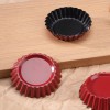 Small Egg Tart Mold Fruit Pie Plate Cake Mold Non Stick Bakeware Set of 3