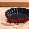 Small Egg Tart Mold Fruit Pie Plate Cake Mold Non Stick Bakeware Set of 3