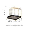 Restaurant Afternoon Tea Snack Candy Display Stand: Ceramic Snack Tray Dessert Storage Rack