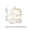 Restaurant Afternoon Tea Snack Candy Display Stand: Ceramic Snack Tray Dessert Storage Rack