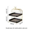 Restaurant Afternoon Tea Snack Candy Display Stand: Ceramic Snack Tray Dessert Storage Rack