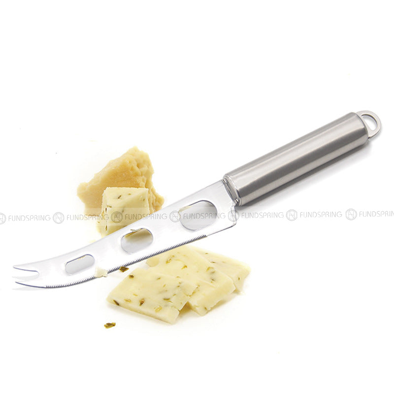 Stainless Steel Cheese Cutter Ham Fork Knife Slicing Knife Baking Tool