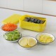 Stainless Steel Multifunctional Vegetable Cutter Grater Box 8 Pieces