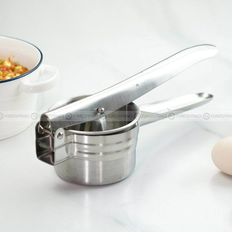 Stainless Steel Water Squeezer Dehydrator Kitchen Tool Potato Masher Juicer