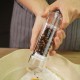 Transparent Acrylic Manual Pepper Grinder Condiment Bottle
