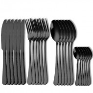 Cutlery Set 24 Pcs Knife, Fork, Spoon, Tableware Set 401 Stainless Steel Dining Set Cutlery Set 24 Pcs Knife, Fork, Spoon, Tableware Set 401 Stainless Steel Dining Set