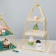 Multi-layer Pastry Fruit Plate Storage Rack Afternoon Tea Cupcake Display Stand