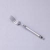 304 Stainless Steel Cutlery Set Steak Fork, Knife, Spoon, Ceramic column handle Retro Euro Design Flatware